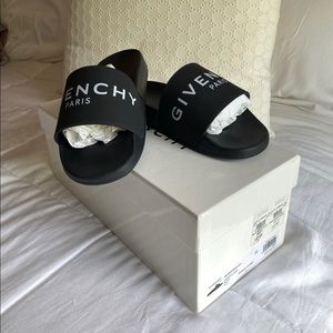 Givenchy Black Slides